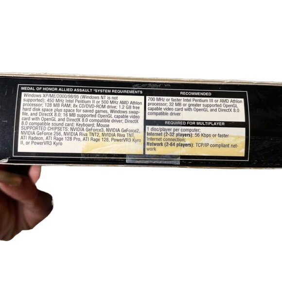 Lot of 3 Medal of Honor Allied Assault u PC Game Software Complete in Boxes - Picture 9 of 13